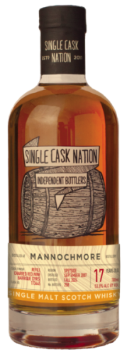 Single Cask Nation Mannochmore 2007 - 17 Year "Red Wine Barrique - Cask 173445" Single Cask Nation Mannochmore 2007 - 17 Year "Red Wine Barrique - Cask 173445"