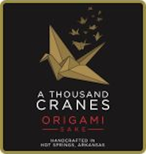 Origami Sake "A Thousand Cranes"
