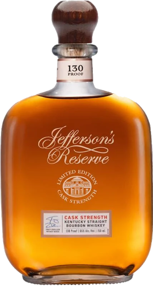Jefferson Bourbon Reserve Cask Strength Limited Edition Jefferson Bourbon Reserve Cask Strength Limited Edition