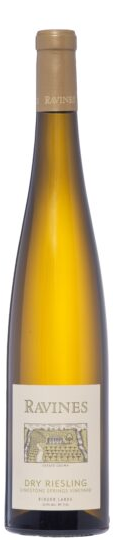 Ravines Wine Cellars Dry Riesling Limestone Springs Vineyard