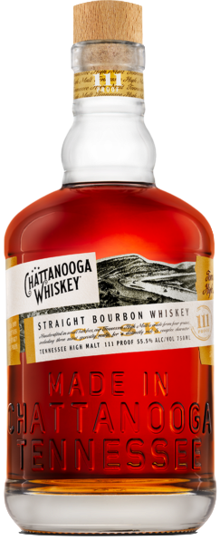 Chattanooga Whiskey Straight Bourbon Whiskey 111 Proof