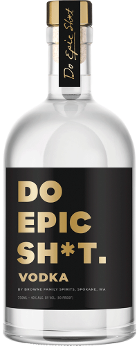Browne Family Vineyards Do Epic Sh*t. Vodka