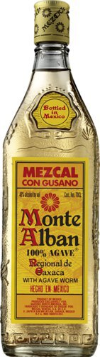Monte Alban Mezcal con Gusano Monte Alban Mezcal con Gusano