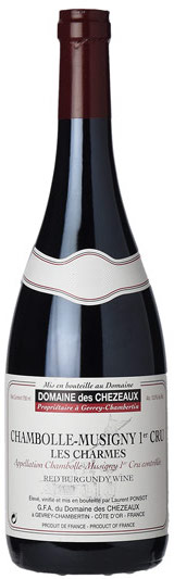 Domaine des Chezeaux Chambolle Musigny Premier Cru Charmes Domaine des Chezeaux Chambolle Musigny Premier Cru Charmes