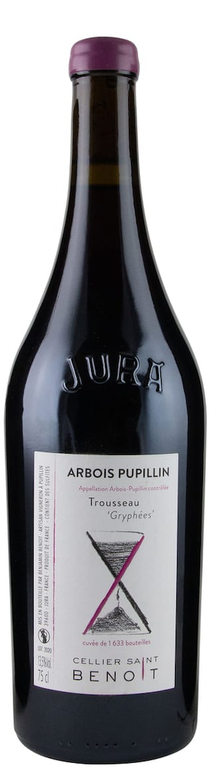 Cellier Saint Benoit Trousseau Arbois Pupillin Gryphees