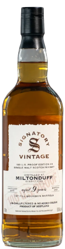 Miltonduff By Signatory Scotch Single Malt 9 Year
