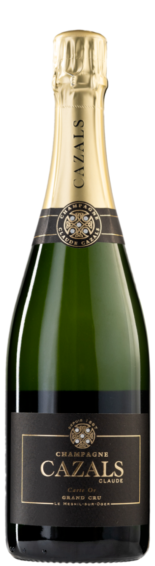 Claude Cazals Champagne Blanc de Blancs Grand Cru Carte Or