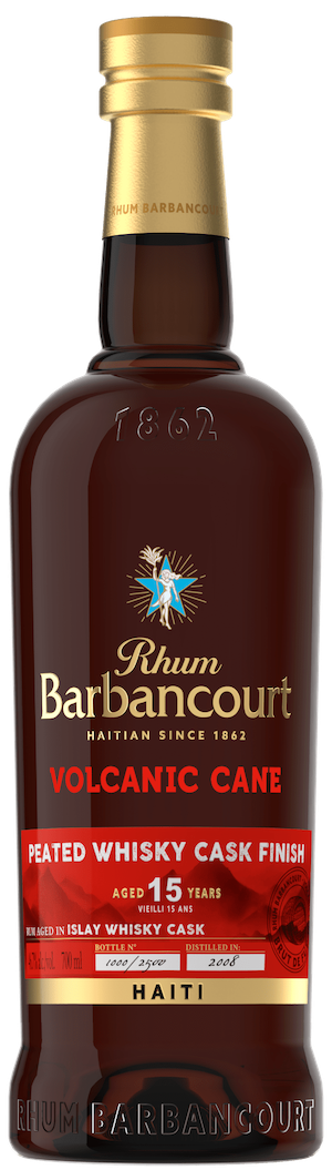 Rhum Barbancourt Rum Gold Volcanic Cane Peated Whisky Cask Finish 15 Year