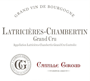 Camille Giroud Latricieres Chambertin Grand Cru