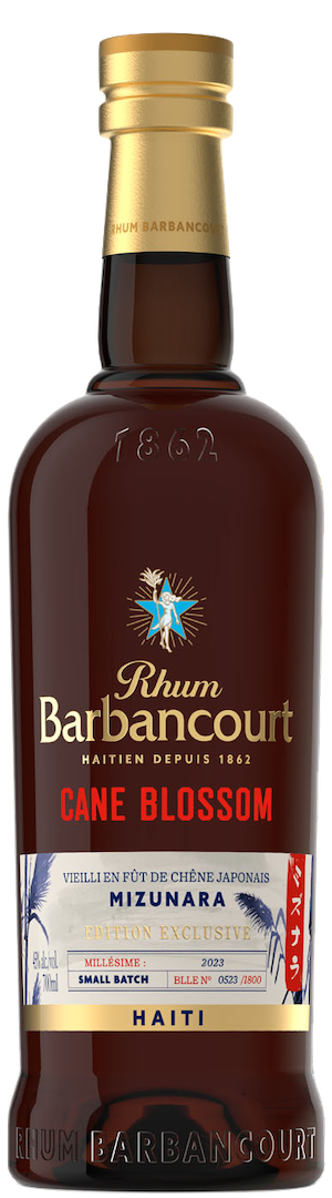 Rhum Barbancourt Rum Gold Cane Blossom Mizunara Exclusive Edition