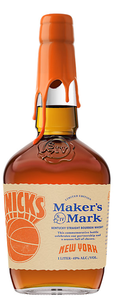 Maker's Mark Bourbon New York Knicks Edition