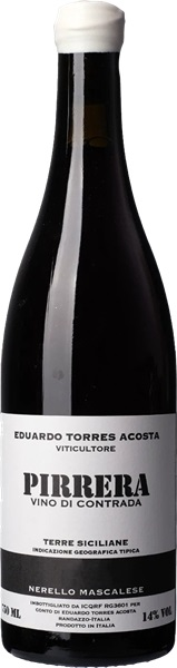 Eduardo Torres Acosta Terre Siciliane Rosso "Pirrera" IGT