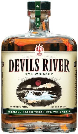Devils River Rye Whiskey Small Batch Devils River Rye Whiskey Small Batch