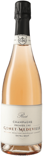Gonet Medeville Champagne Extra Brut Rose Premier Cru