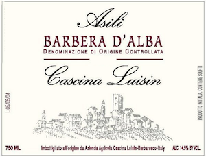 Cascina Luisin Barbera d'Alba Asili