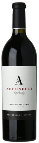 Addendum Cabernet Sauvignon Stagecoach Vineyard Addendum Cabernet Sauvignon Stagecoach Vineyard