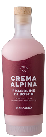 Marzadro Liquore Crema Alpina Fragoline di Bosco