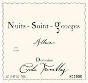 Domaine Cecile Tremblay Nuits-Saint-Georges Albuca