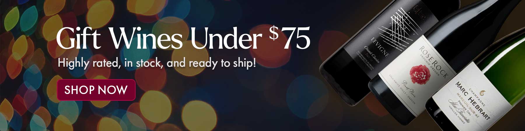 Shop Early, Ship Later! Order now, and we’ll hold everything FREE so it arrives right on time