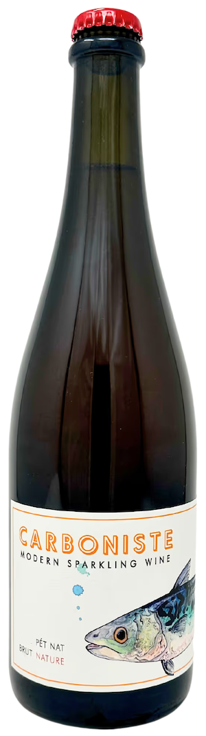 Carboniste Pinot Grigio Pet Nat Brut Nature Mackrel Carboniste Pinot Grigio Pet Nat Brut Nature Mackrel