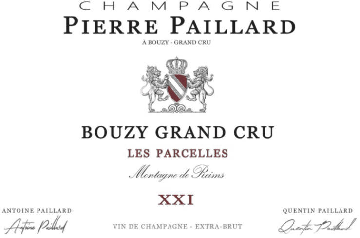 Pierre Paillard Champagne Bouzy Grand Cru Les Parcelles XXI NV