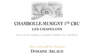 Domaine Arlaud Chambolle Musigny 1er Cru Les Chatelots Domaine Arlaud Chambolle Musigny 1er Cru Les Chatelots