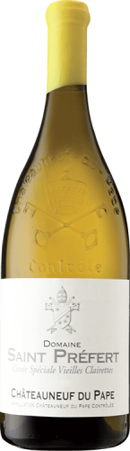 Domaine Saint Prefert Chateauneuf du Pape Blanc Cuvee Speciale Vieilles Clairettes Domaine Saint Prefert Chateauneuf du Pape Blanc Cuvee Speciale Vieilles Clairettes