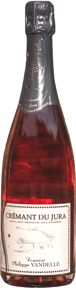 Philippe Vandelle Cremant du Jura Brut Rose