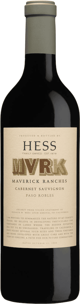 The Hess Collection Cabernet Sauvignon MVRK Maverick Ranches
