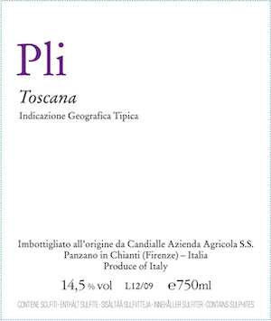 Candialle Chianti Classico Gran Selezione "Pli" Candialle Chianti Classico Gran Selezione "Pli"