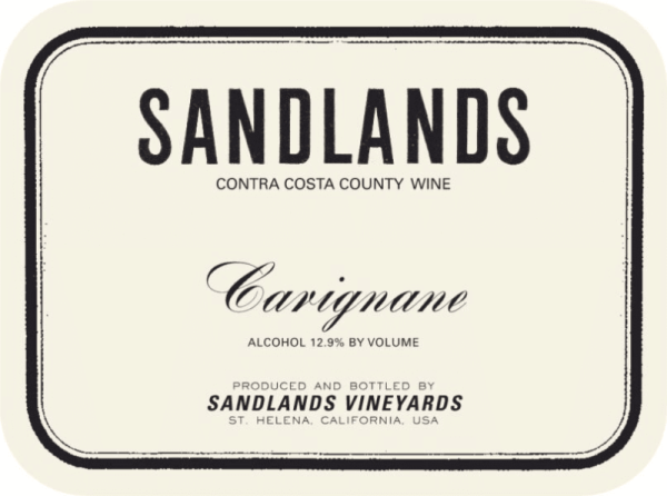 Sandlands Carignane "Contra Costa"