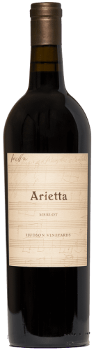 Arietta Merlot Hudson Vineyards