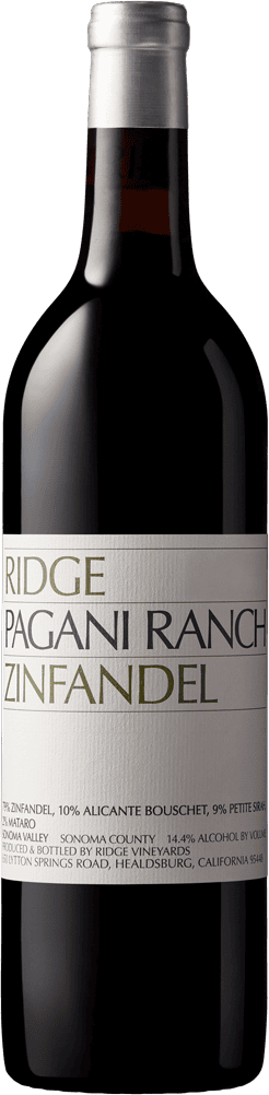Ridge Zinfandel Pagani Ranch