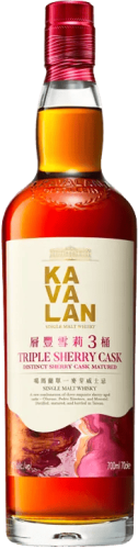Kavalan Distillery Whisky Single Malt Triple Sherry Cask