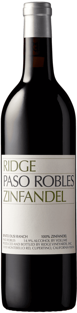 Ridge Zinfandel Paso Robles