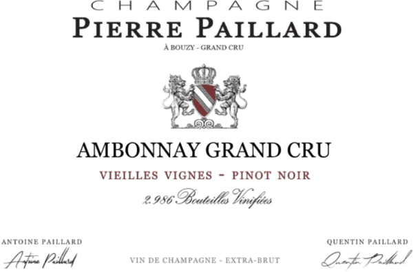 Pierre Paillard Champagne Ambonnay Grand Cru Extra Brut Blanc de Noirs