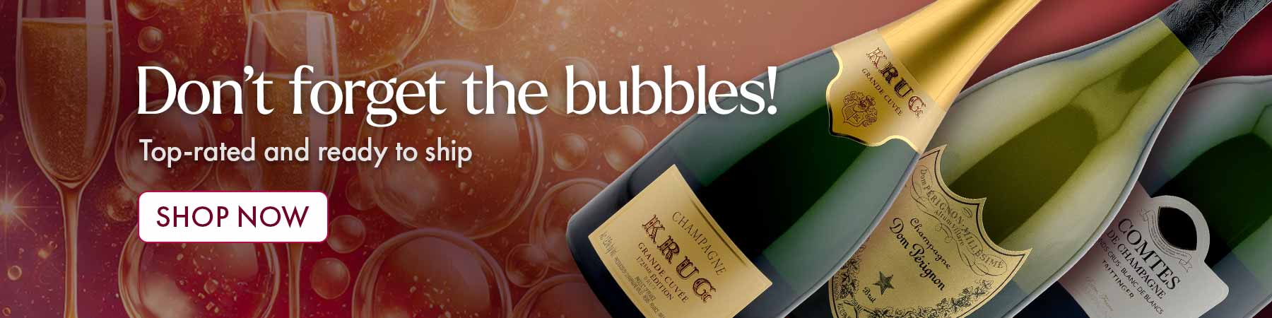 Shop Early, Ship Later! Order now, and we’ll hold everything FREE so it arrives right on time