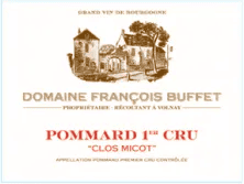 Domaine Francois Buffet Pommard Premier Cru Le Clos Micot Domaine Francois Buffet Pommard Premier Cru Le Clos Micot