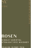 Far North Spirits Rye Whiskey Single Varietal Rosen