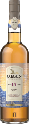 Oban Scotch Single Malt 15 Year Port Cask Finish Exclusive Release Oban Scotch Single Malt 15 Year Port Cask Finish Exclusive Release