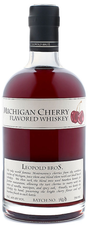 Leopold Bros Whiskey Michigan Cherry