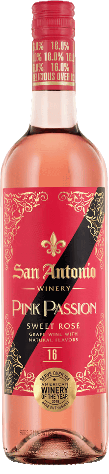 San Antonio Winery Pink Passion Sweet Rose San Antonio Winery Pink Passion Sweet Rose