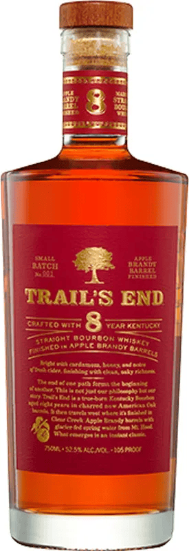 Trail's End Bourbon 8 Year Small Batch Finished In Apple Brandy Barrels