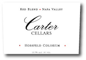 Carter Cellars Red Blend Hossfeld Coliseum