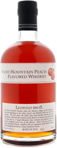 Leopold Bros Whiskey Rocky Mountain Peach