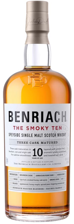 Benriach Scotch Single Malt 10 Year "The Smoky Ten" Benriach Scotch Single Malt 10 Year "The Smoky Ten"