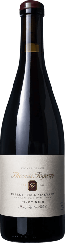 Thomas Fogarty Pinot Noir Rapley Trail Vineyard Henry Ayrton's Block
