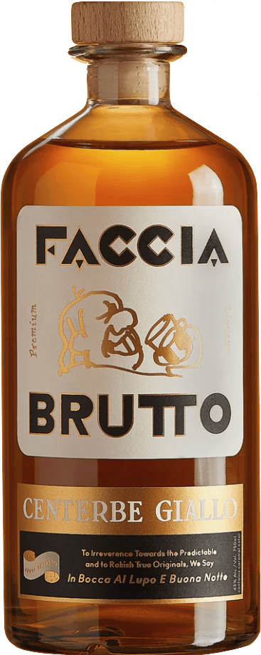 Faccia Brutto Liqueur Centerbe Giallo