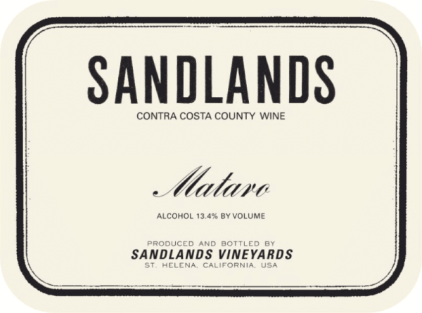 Sandlands Mataro "Contra Costa"