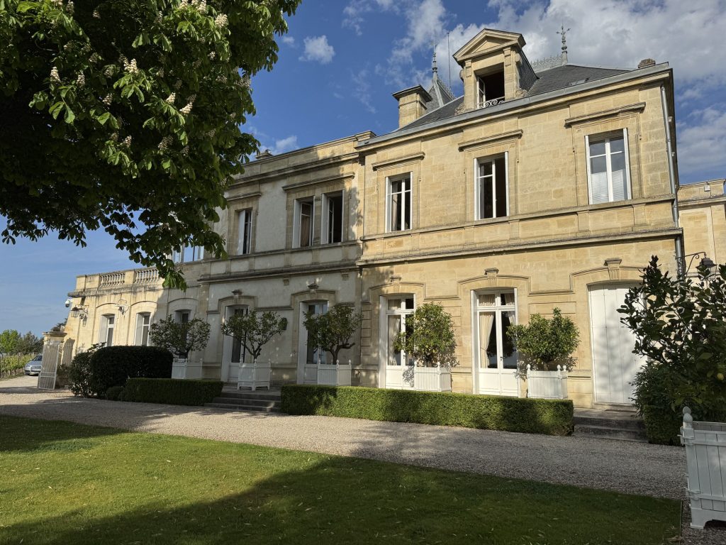 Château Ausone exterior facade, Saint-Émilion Premier Grand Cru Classé, Bordeaux